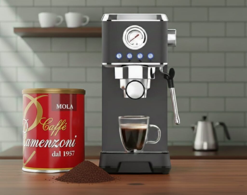 ramenzoni rcm832b espresso coffee machine