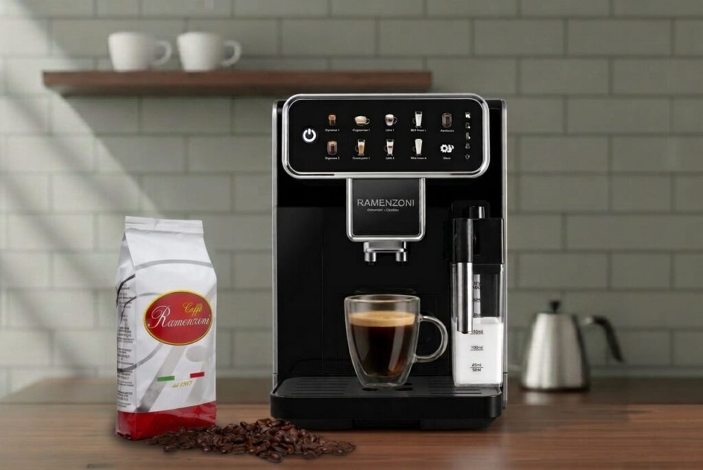 espresso coffee machine automatic ramenzoni ec970pro
